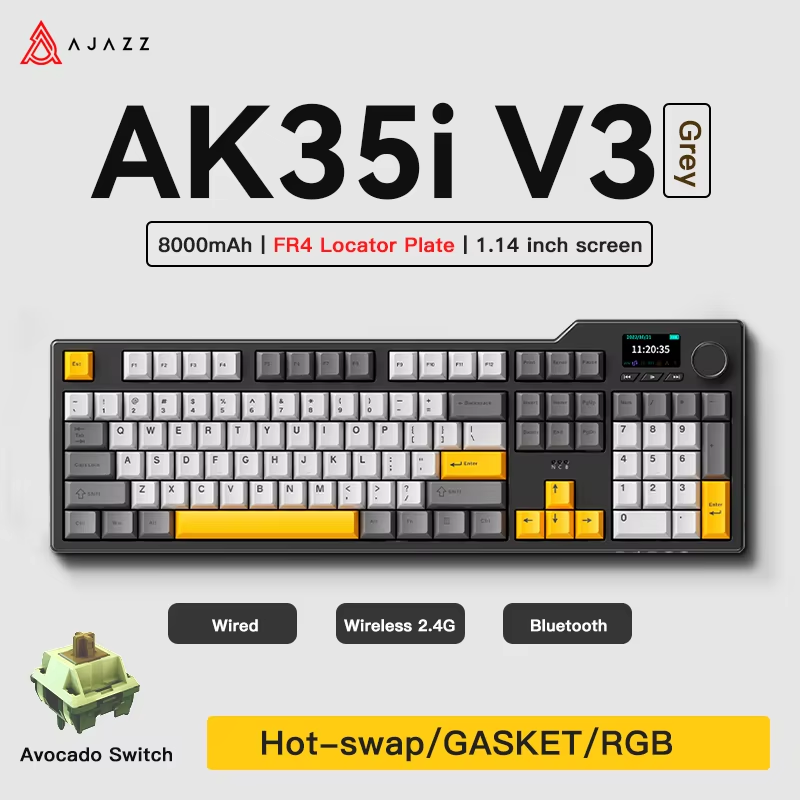 Gaming Keyboard Corsair - Ajazz AK35I V3 MAX Keyboard Gaming