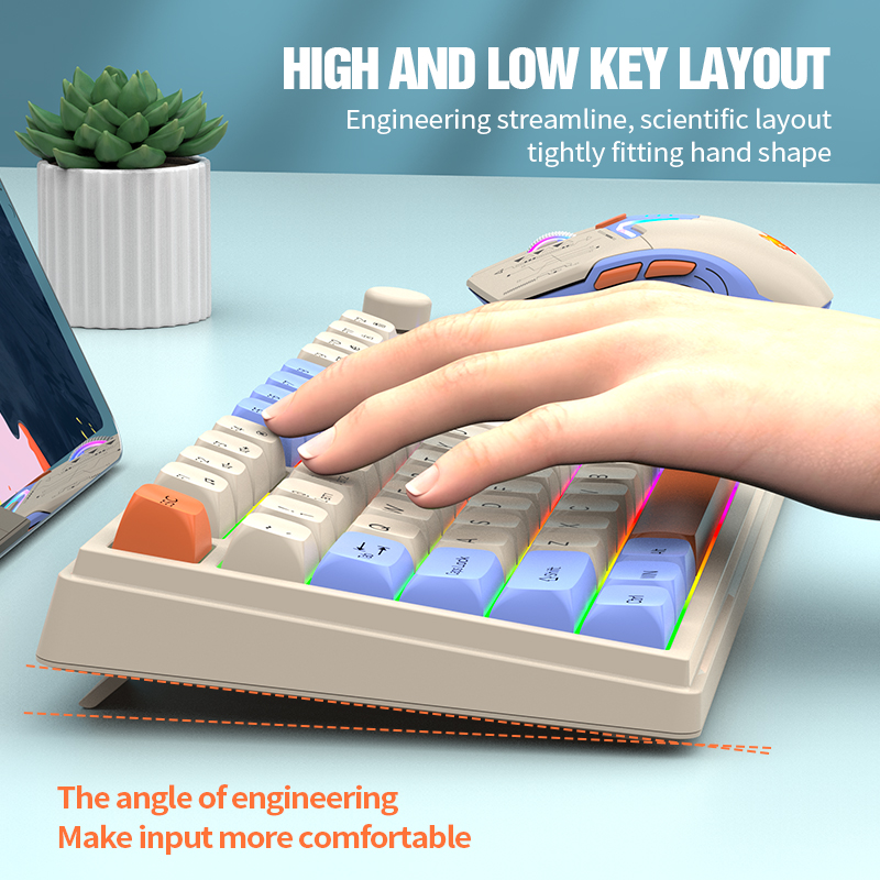Kombo Keyboard dan Mouse Gamin - Gaming Keyboard And Mouse Combo Wireless ulasan dan harga