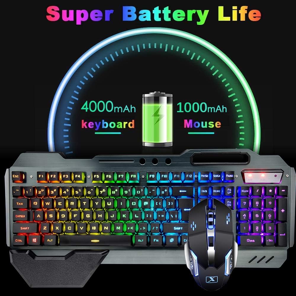 K680 Keyboard dan Mouse game n - Gaming Keyboard And Mouse Combo Wireless ulasan dan harga