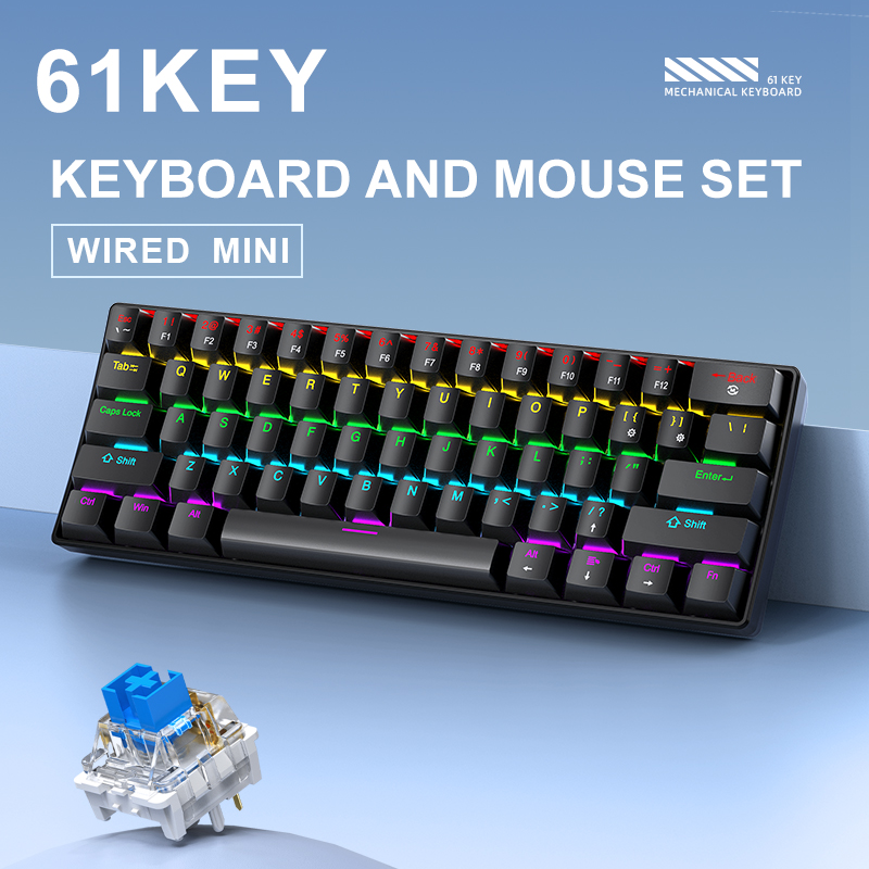 APAYADO K61 Keyboard Mekanis M - Gaming Keyboard E Yooso ulasan dan harga