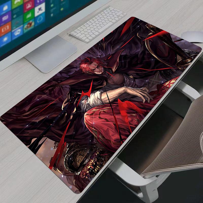 One Piece Shanks Mouse Pad Bes - Gaming Keyboard Easy To Clean ulasan dan harga