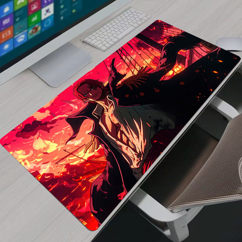 One Piece Shanks Mouse Pad Bes - Gaming Keyboard Easy To Clean ulasan dan harga