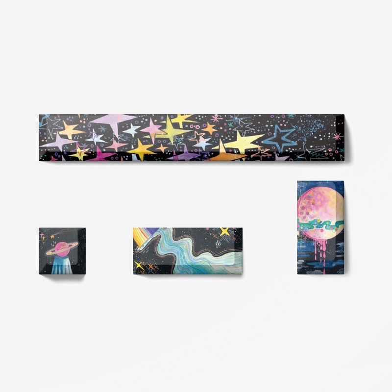 Keycaps PBT Hot-Sublimation Ta - Gaming Keyboard Backlit ulasan dan harga