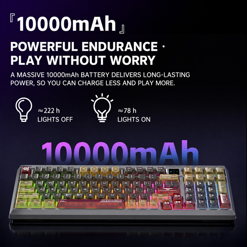 Langtu T98, Keyboard Mekanik K - Gaming Keyboard And Mouse Combo Wireless ulasan dan harga