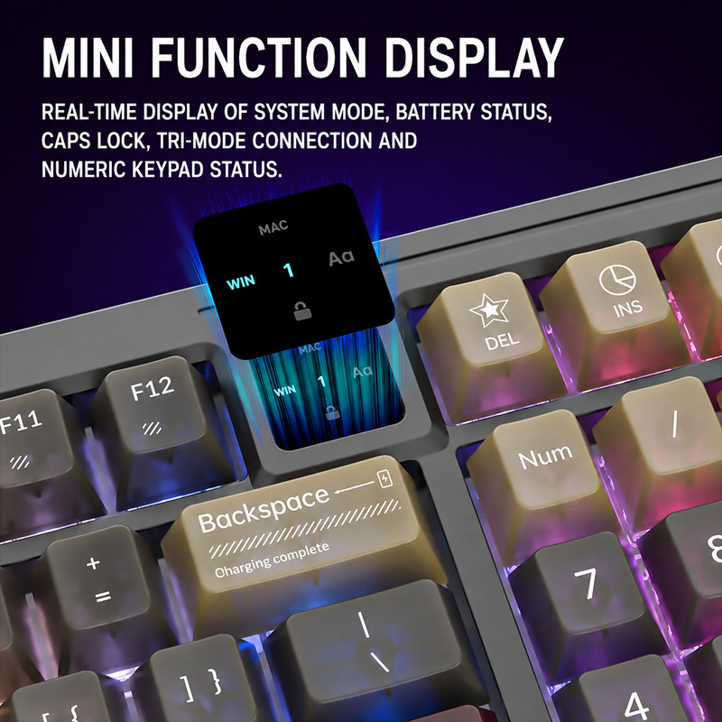 Langtu T98, Keyboard Mekanik K - Gaming Keyboard And Mouse Combo Wireless ulasan dan harga