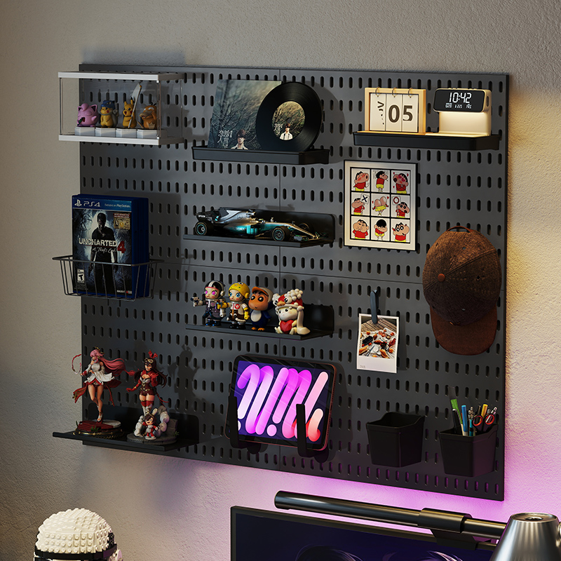 Rak Pegboard Perekat untuk Gam - Gaming Keyboard And Mouse ulasan dan harga