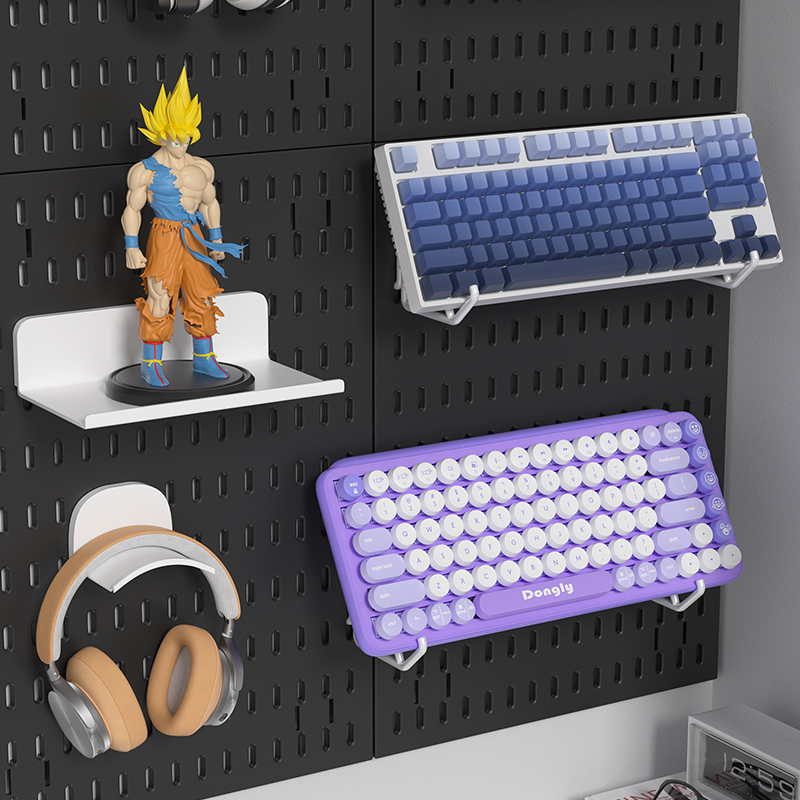 Rak Pegboard Perekat untuk Gam - Gaming Keyboard And Mouse ulasan dan harga