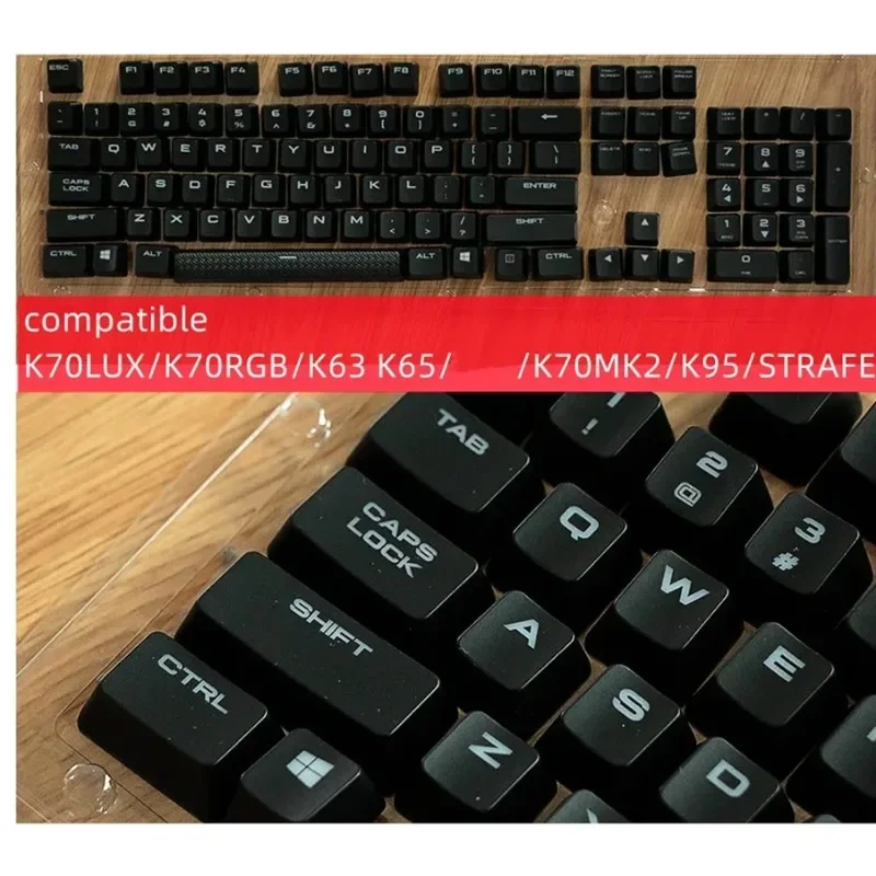 Tutup kunci pengganti ABS tung - Gaming Keyboard Corsair ulasan dan harga