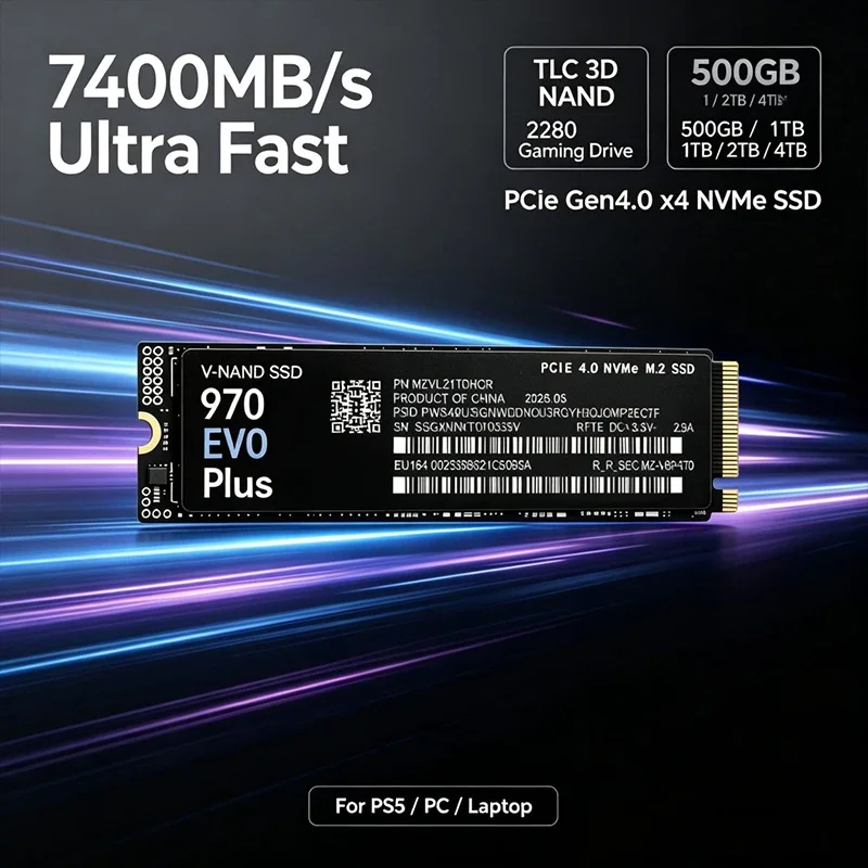 SSD M.2 NVMe 7400MB/s 970 EVO  - Samsung Ssd 980 Pro ulasan dan harga