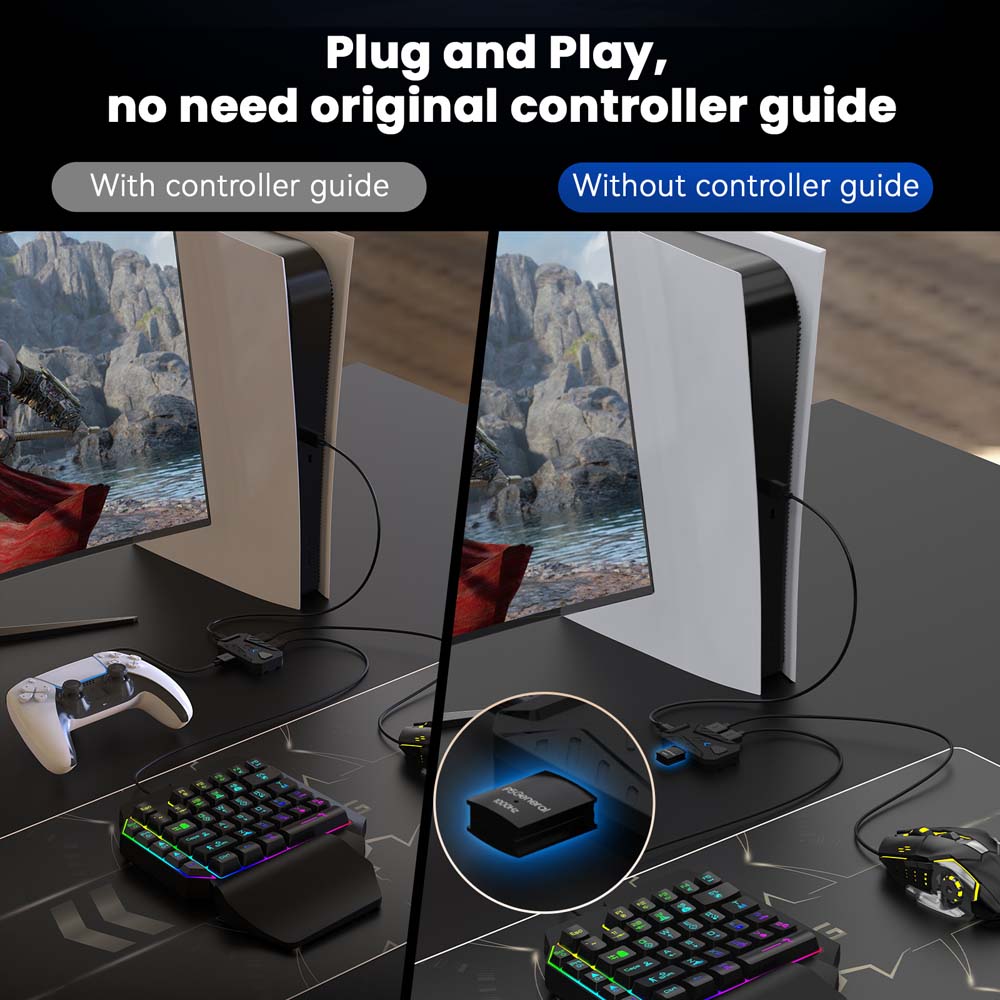 Untuk PS5 Gaming Keyboard Mous - Gaming Keyboard Extension ulasan dan harga