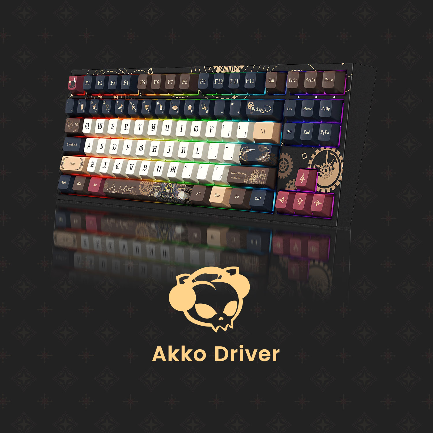 Akko Lord of the Mysteries Key - Gaming Keyboard Tkl ulasan dan harga
