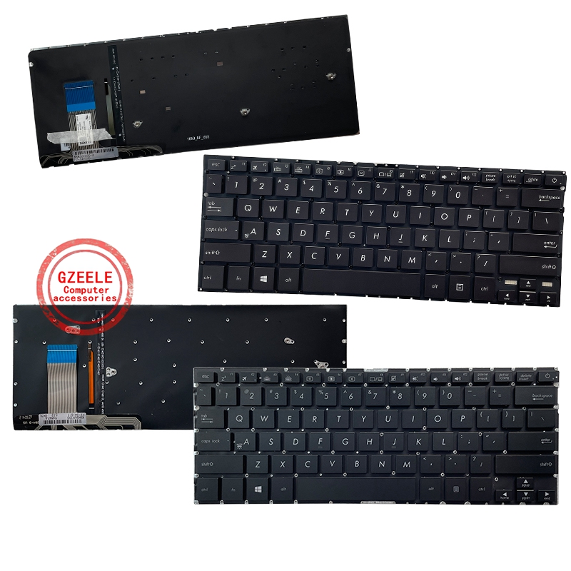 Keyboard Hitam Laptop AS Baru  - Gaming Keyboard Backlit ulasan dan harga