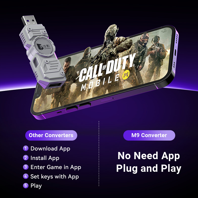 Kit Konverter Game Mobile Mobi - Gaming Keyboard Extension ulasan dan harga