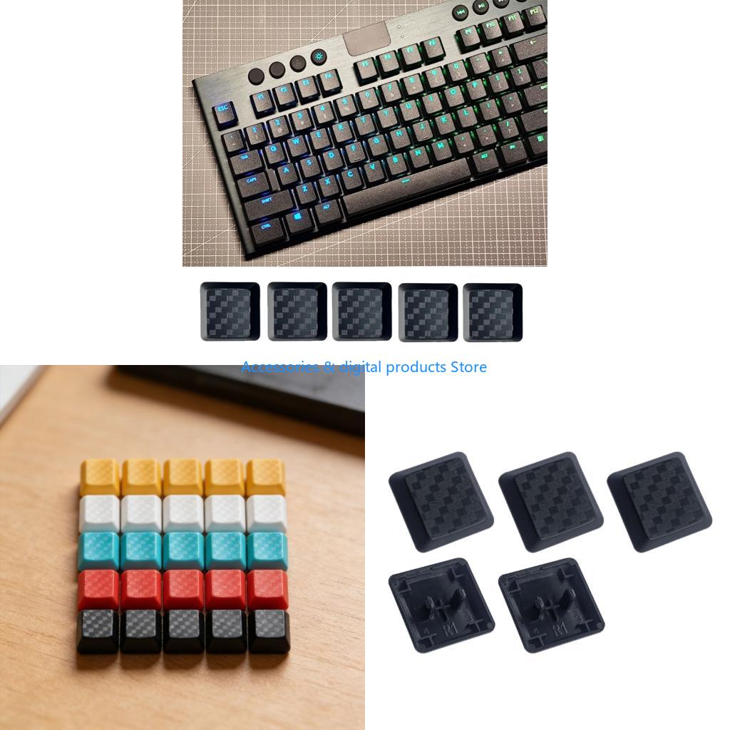 77JD Hanya Keycap Serat Karbon - Gaming Keyboard Tkl ulasan dan harga