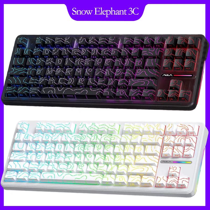 Keyboard Mekanik Nirkabel Aula - Gaming Keyboard Tkl ulasan dan harga