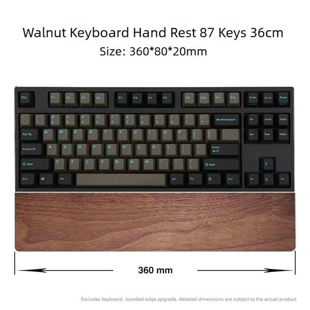 Penyangga Keyboard Kayu Solid  - Wrist Rest Wood ulasan dan harga