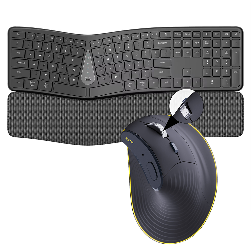 Kombo Keyboard dan Mouse Nirka - Gaming Keyboard And Mouse Combo Wireless ulasan dan harga